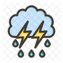 Weather Cloud Storm Icon