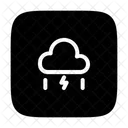 Thunderstorm Cloud Rain Icon