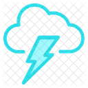 Thunderstorm Cloud Light Icon