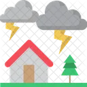 Thunderstorm Lightning Storm Icon
