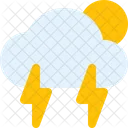 Thunderstorm Day Cloud Icon