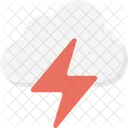 Lightning Clouds Thunderstorm Icon