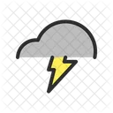 Cloud Thunderstorm Weather Icon