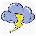 Thunderstorm Thunder Weather Icon