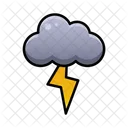 Lightning Weather Sky Icon
