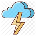 Thunderstorm Bolt Lightning Icon