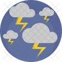 Weather Thunderstorm Cloudy Icon