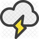 Thunderstorm Thunder Cloud Icon