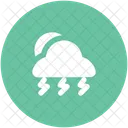 Thunderstorm Weather Raining Icon
