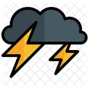 Thunderstorm Lighting Lightning Icon