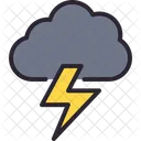 Thunderstorm Cloud Thunder Icon