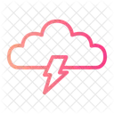 Thunderstorm Cloud Thunder Icon