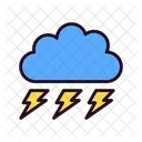 Thunderstorm Storm Thunder Icon
