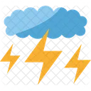 Thunderstorm Lightning Bolt Icon