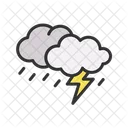 Thunderstorm Thunder Lightning Icon