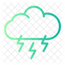 Thunderstorm Climate Forecast Icon
