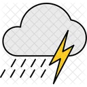 Thunderstorm Bolt Electricity Icon