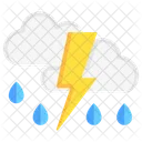 Thunderstorm Weather Cloud Icon