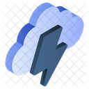 Thunderstorm Cloud Power Cloud Energy Icon