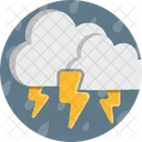 Lightning Storm Weather Icon
