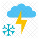 Thunderstorm Weather Cloud Icon