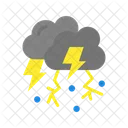 Thunderstorm Weather Cloud Icon