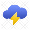 Thunderstorm Night Thunderstorm Icon