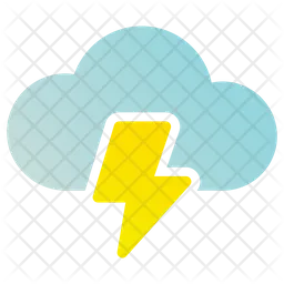 Thunderstorm With Cloudy  Icon