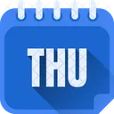 Thursday Thu 7 Days Icon