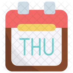 Thursday Calendar  Icon