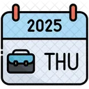 Thursday Calendar Time Icon