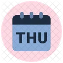 Thursday Week Day Icon