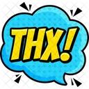 Thx Speech Bouble Chat Bouble Icon