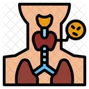Thyroid Endocrine Human Icon