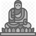 Tian Tan Buddha Statue Landmark Icon