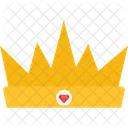 Tiara Birthday Crown Gold Crown Icon