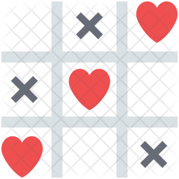 Tic Tac Toe Icon Of Flat Style Available In Svg Png Eps Ai Icon Fonts