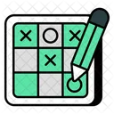 Tic Tac Toe Xo Game Noughts And Crosses Icon