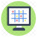 Tic Tac Toe Xo Game Noughts And Crosses Icon