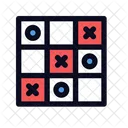 Tic Tac Toe Scribble Board Icon