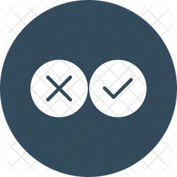 Tick and Cross  Icon