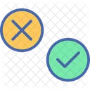 Tick and Cross  Icon