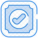 Tick Box Task Completion Completing Icon