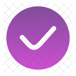 Tick circle  Icon
