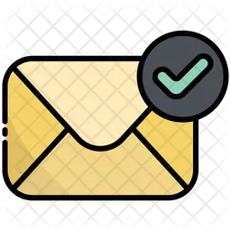 Tick Email  Icon