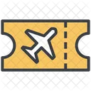 Travel Ticket Air Icon