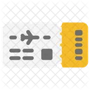 Ticket Travel Boarding Pass Icon