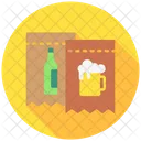 Ticket Oktoberfest Beer Icon