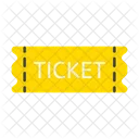 Ticket Reise Gutschein Symbol