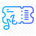 Ticket Voucher Music Fastival Icon